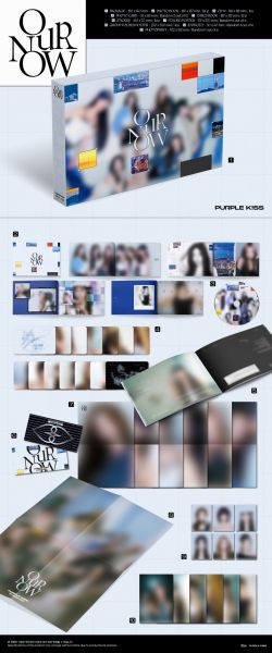 PURPLE KISS - 1st English Album [OUR NOW] 