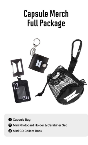 BTS - [CAPSULE ALBUM Vol.1] Capsule Merch Capsule Bag 