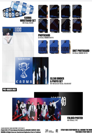 Stray Kids - 4TH ALBUM [KARMA] (KARMA VER.) + Random photocard (FANSHOP) 
