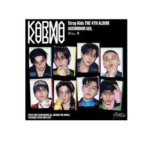 Stray Kids - 4TH ALBUM [KARMA] (ACCORDION VER.) + Random Photocard (FANS SHOP) 