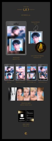 CIX - GO CHAPTER 1 : GO TOGETHER (KEYRING VER.)  PRE - ORDER 