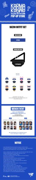 Stray Kids - POP-UP STORE [KARMA] MD : SKZOO OUTFIT SET PRE - ORDER 
