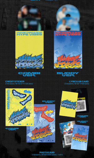 S.COUPS X MINGYU - HYPE VIBES (STANDARD Ver.) (COMBI VER./ BUDDY VER.) + Random Photocard (SW) PRE - ORDER 
