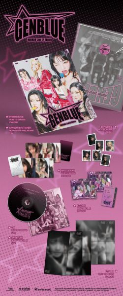 GENBLUE - 2ND MINI ALBUM [MIRROR] PRE - ORDER 