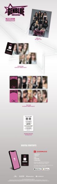 GENBLUE - 2ND MINI ALBUM [MIRROR] (POCA) PRE - ORDER 