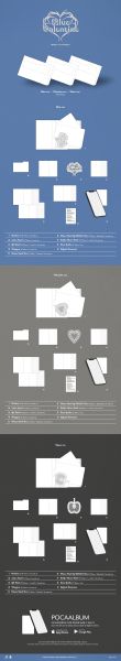 NMIXX - Blue Valentine (POCAALBUM Ver.) + Random Photocard (APPLE MUSIC) PRE - ORDER 