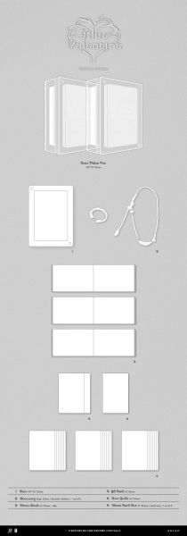 NMIXX - Blue Valentine (Love Token Ver.) + Random Photocard (APPLE MUSIC) PRE - ORDER 