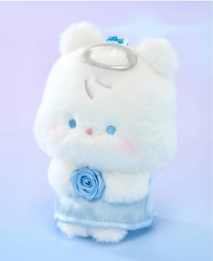ZEROBASEONE - zeroni ANGEL PLUSH KEYRING (binini) PRE - ORDER 