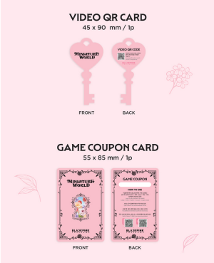 BLACKPINK - [BLACKPINK THE GAME] BLACKPINK's MINIATURE WORLD PRE - ORDER 