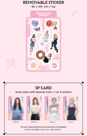 BLACKPINK - [BLACKPINK THE GAME] BLACKPINK's MINIATURE WORLD PRE - ORDER 