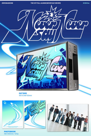 ZB1 - NEVER SAY NEVER (PHOTOBOOK VER.) + Random Photocard (APPLE MUSIC) 