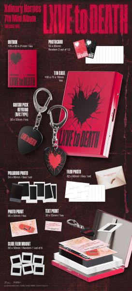Xdinary Heroes - 7TH MINI ALBUM [LXVE TO DEATH] MD VER. PRE - ORDER 