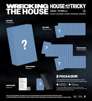xikers - HOUSE OF TRICKY : WRECKING THE HOUSE (KEYRING ver.) (POCAALBUM) 