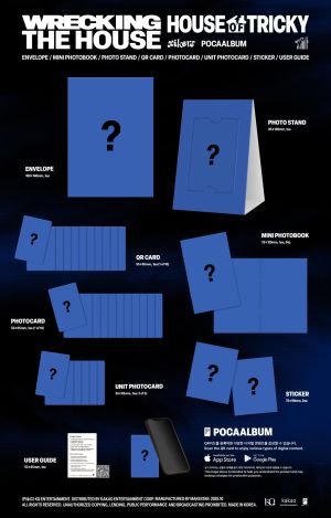 xikers - HOUSE OF TRICKY : WRECKING THE HOUSE (POCAALBUM) PRE - ORDER 