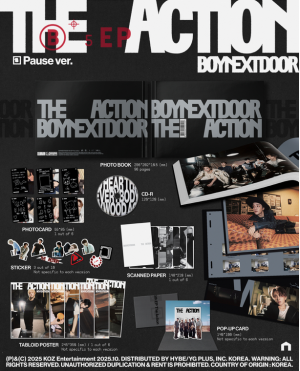 BOYNEXTDOOR - The Action  + Random Photocard (SW) 