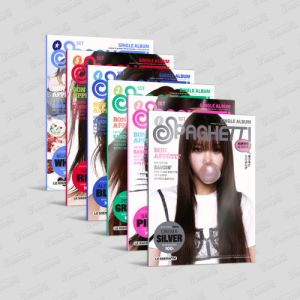 LE SSERAFIM - SPAGHETTI (COMPACT ver.) + Random Photocard (APPLE MUSIC) 