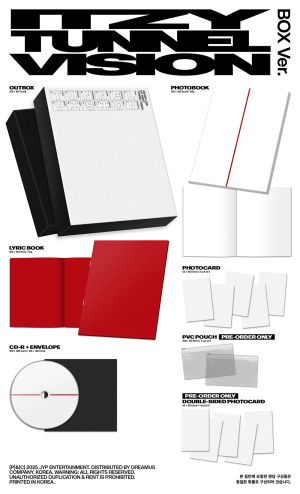ITZY - TUNNEL VISION (Box Ver.) + Random Photocard (APPLE MUSIC) 