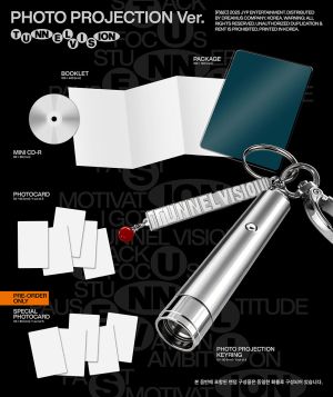 ITZY - TUNNEL VISION (Photo Projection Ver.) + Random Photocard (FANS SHOP)