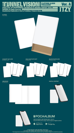 ITZY - TUNNEL VISION (POCAALBUM) (2 types Random Ver.) 