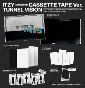 ITZY - TUNNEL VISION (Cassette Tape Ver.) + Random Photocard (FANS SHOP) 