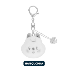 Stray Kids - 'celebrATE' MD : SKZOO FACE KEYRING SILVER Ver. (ИЗБОР НА ВЕРСИЯ) PRE - ORDER 