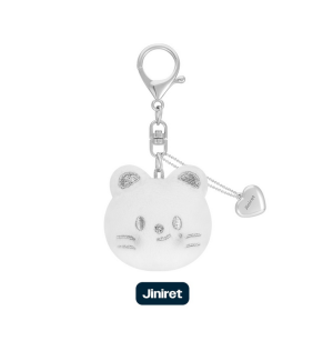 Stray Kids - 'celebrATE' MD : SKZOO FACE KEYRING SILVER Ver. (ИЗБОР НА ВЕРСИЯ) PRE - ORDER 