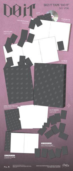 Stray Kids - SKZ IT TAPE ‘DO IT’ (DO VER.) + Random Photocard (BDM) PRE - ORDER 