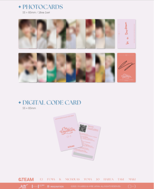 &TEAM - 2026 SEASON` GREETINGS 'In a Daydream' PRE - ORDER 