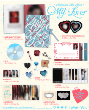 MIYEON - 2nd Mini Album [MY, Lover]  + interAsia Exclusive Photocard PRE - ORDER 