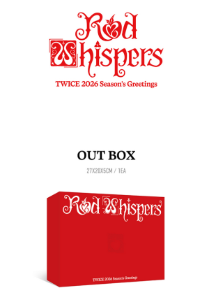 TWICE - 2026 SEASON'S GREETINGS [RED WHISPERS] PRE - ORDER 