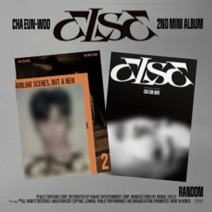 CHA EUN-WOO -  <ELSE> (FORM 1 VER. / FORM 2 VER.)  + Random Photocard (APPLE MUSIC) PRE-ORDER