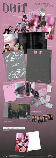 Stray Kids - SKZ IT TAPE ‘DO IT’ (DO VER.) + Random Photocard (FANS SHOP) PRE - ORDER 