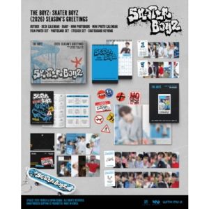 THE BOYZ - SKATER BOYZ (2026) SEASON’S GREETINGS + 1 Random Photocard PRE - ORDER 