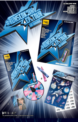 Jin - Jin CHALLENGE BOOK PRE - ORDER 