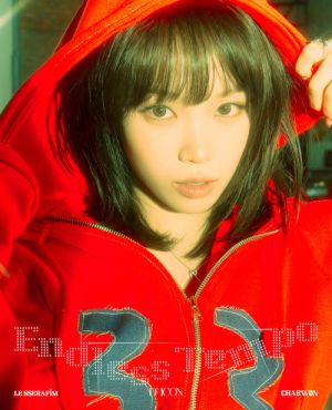 LE SSERAFIM - B-TYPE DICON VOLUME N°32 LE SSERAFIM ENDLESS TEMPO (KIM CHAEWON) + BINDER PAPER TYPE B ONE PACK PRE - ORDER 