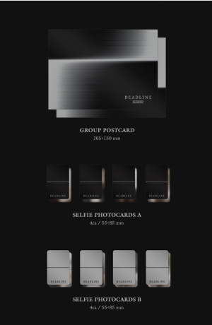 BLACKPINK - DEADLINE GRAY Ver. + Weverse Gift (WS)  PRE - ORDER 