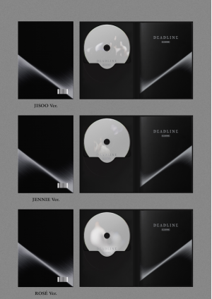 BLACKPINK - DEADLINE (SILVER Ver.) + Random Photocard (YG)  PRE - ORDER 