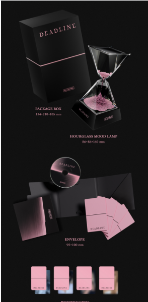 BLACKPINK - 3rd MINI ALBUM [DEADLINE] (MOOD LIGHT Ver.) PRE - ORDER 