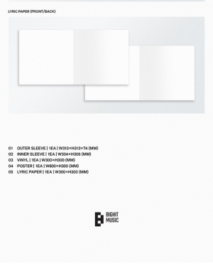 BTS - ARIRANG (Standard Vinyl) (8types Random Ver.) PRE - ORDER 