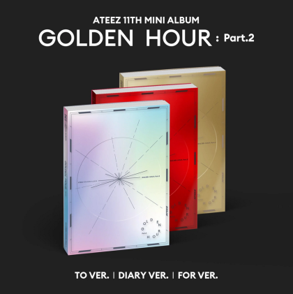 ATEEZ GOLDEN HOUR Part 2 album cover