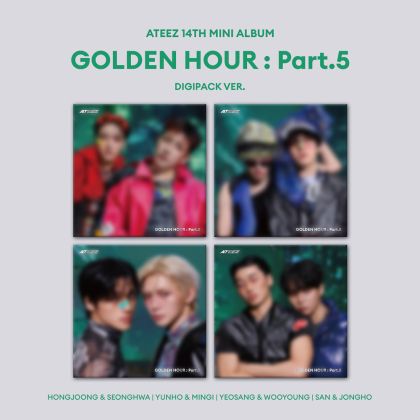ateez golden hour part 5 digipack unit ver