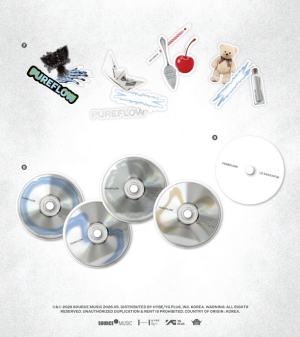 LE SSERAFIM - ‘PUREFLOW pt.1 (4 types Random Ver.) PRE - ORDER 