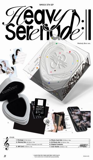 NMIXX - 5TH EP [Heavy Serenade] (Melody Box Ver.) PRE - ORDER 