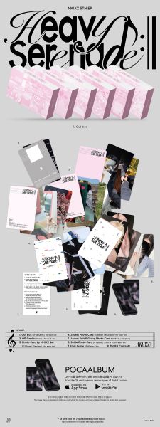NMIXX - 5TH EP [Heavy Serenade] (Platform Album POCAALBUM Ver.)  + Random Photocard (APPLE MUSIC) PRE - ORDER 