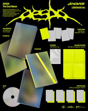 aespa - 2ND ALBUM [LEMONADE] (LEMONADE Ver.) (2 types Random Ver.) PRE-ORDER 