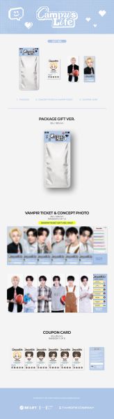 ENHYPEN WORLD COUPON CARD COLLECTION - CAMPUS LIFE GIFT ver. PRE-ORDER 