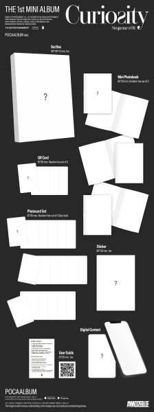 AND2BLE - 1ST MINI [Sequence 01 Curiosity] (POCAALBUM ver.) PRE-ORDER 