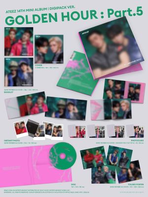 ateez golden hour part 5 digipack unit ver