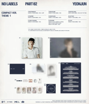 YEONJUN (TXT) – NO LABELS: PART 02 (Compact Ver.) (Set) + Weverse Gift (WS) 