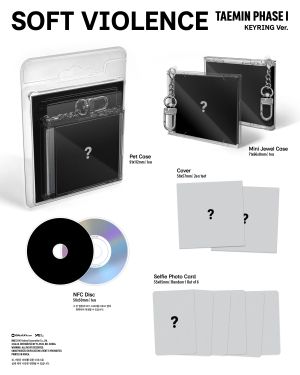 TAEMIN PHASE I Soft Violence KEYRING Ver